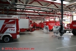 Feuerwehrzentrum Weinheim (Fahrzeughalle innen)