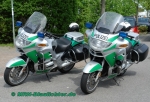 Polizeimotorräder Bereich Mannheim
